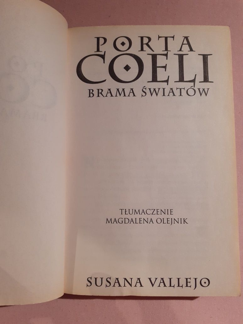 Porta Coeli Brama Światów Susana Vallejo fantasy fantasyka