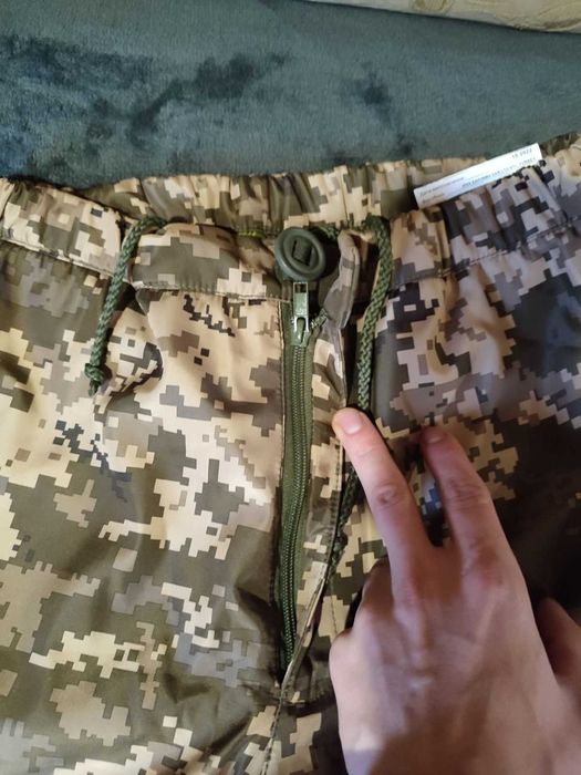 Штани військові Зимні піксель