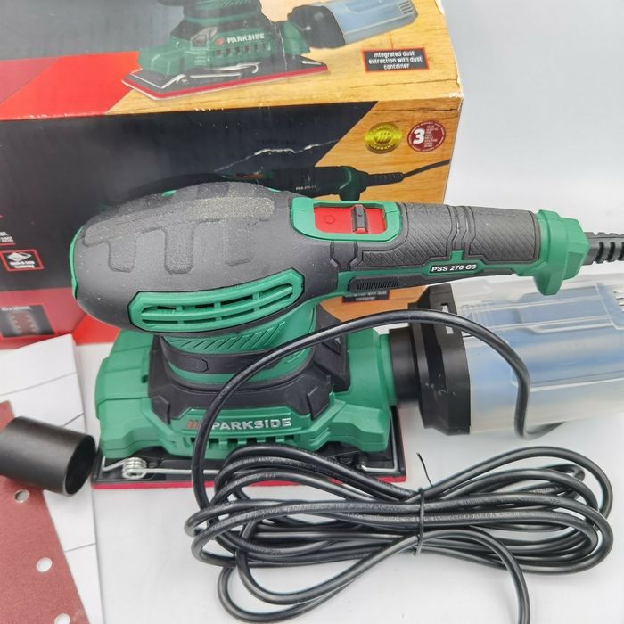 НОВ шлифмашинка сГерман PARKSIDE PSS 270/вибро шлифмашина/шлифовальная