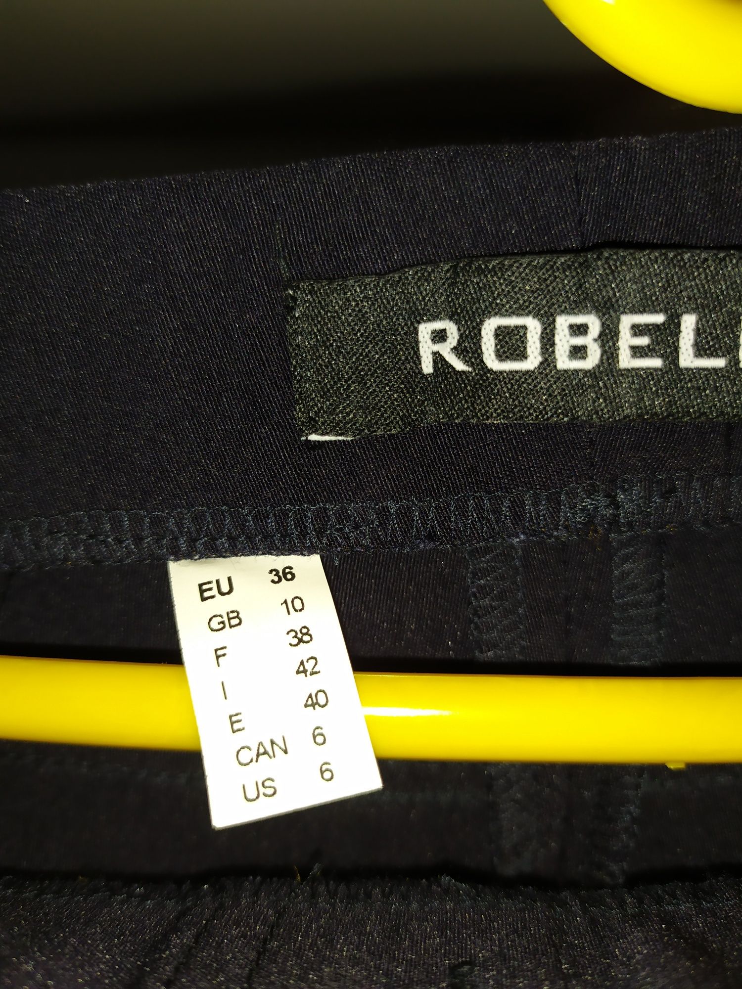 Spodnie damskie Robell Bella 09 36 czarne