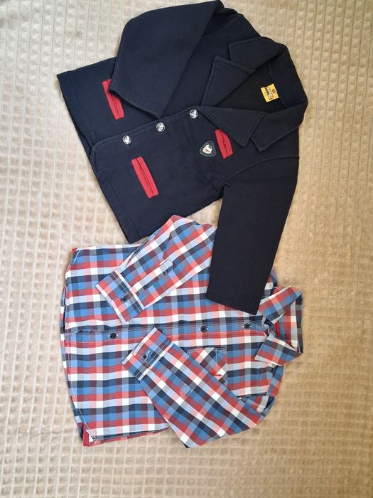 Лот одяг на хлопчика піджак нарядний сорочка  рубашка 3-4 роки