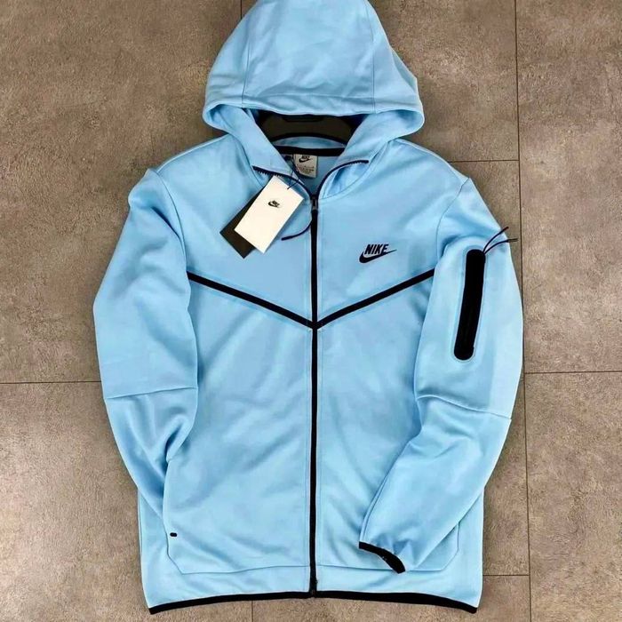 Мужская спортивная кофта зипка найк теч флис Nike Tech Fleece