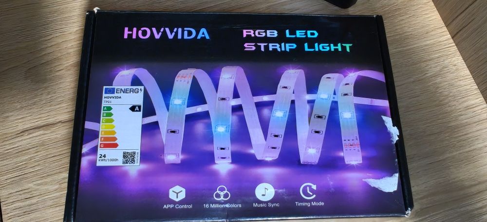 Taśma LED 15 mb RGB Tuya