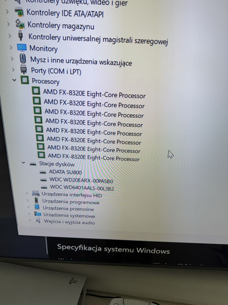 Komputer PC gaming/biuro