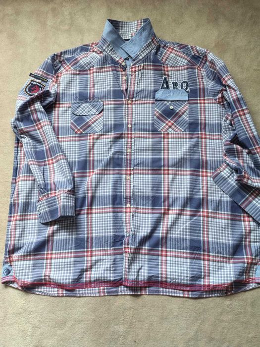 Koszula męska Arqueonautas 5xl na wysokiego i dużego Pana