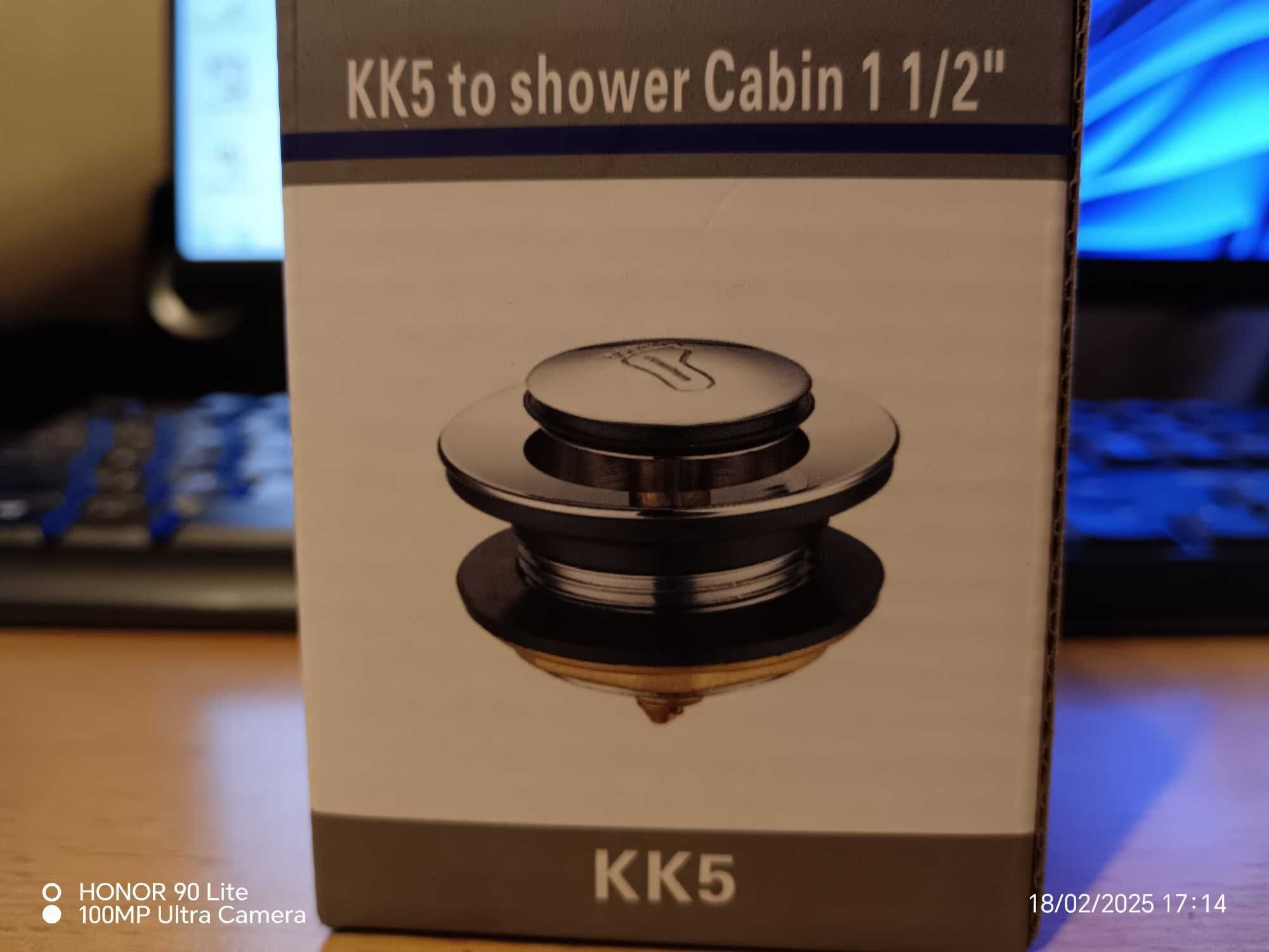 Korek brodzikowy klik-klak brodzik syfon  1-1/2"