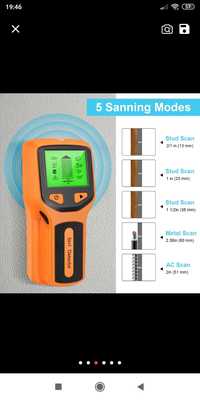 Scanner de parede - detector de metais