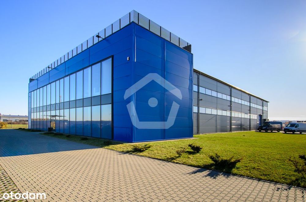 Hala produkcyjna z częścią biurową - 1871 m2