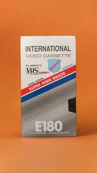 Ввдеокасета запакована international video cassete vhs super high grad