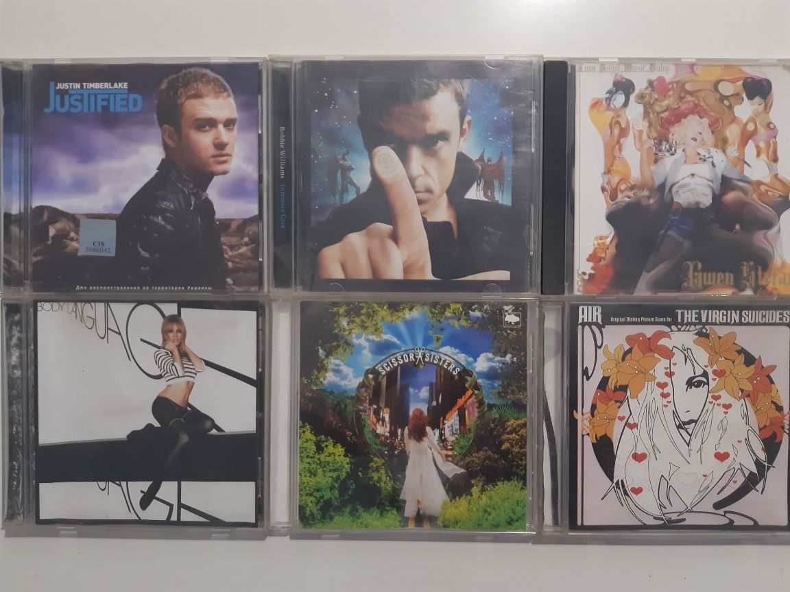 CD Robbie Williams Gwen Stefani Kylie Minogue Air Scissor Sisters