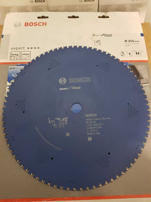 BOSCH tarcza metal 355x25,4 do pila pilarka przecinarka 2,608,643.062
