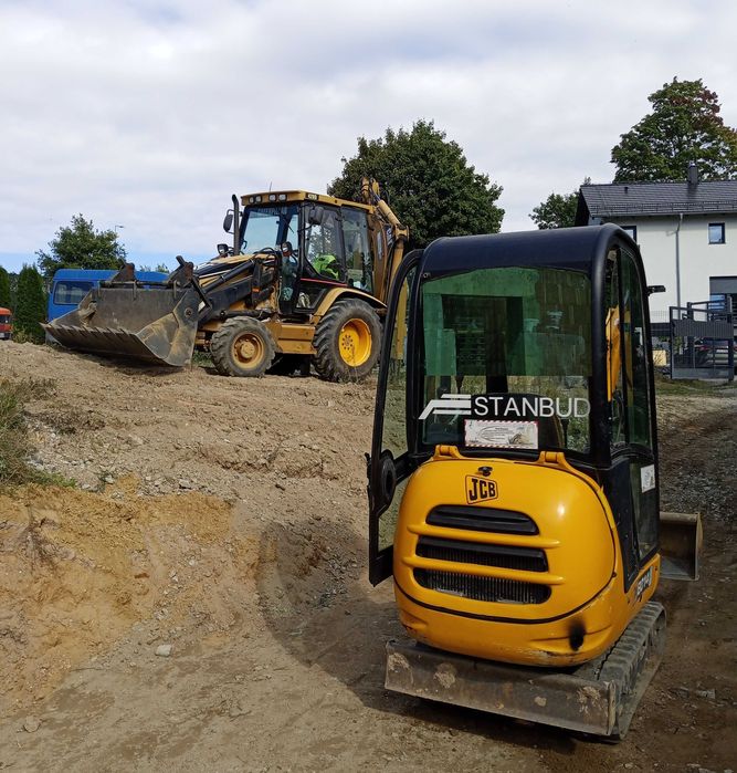 Roboty ziemne !!!Koparko ładowarka , Minikoparka USŁUGI