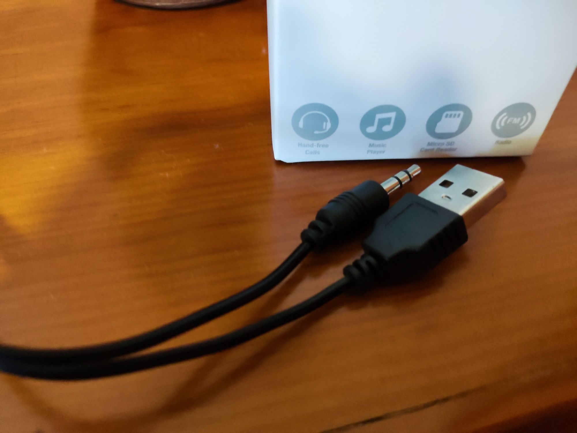 Coluna sem fios, a bateria