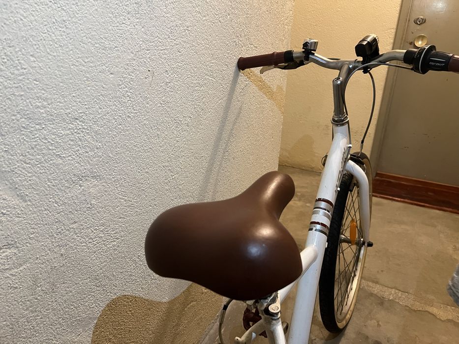 bicicleta branca poply 330