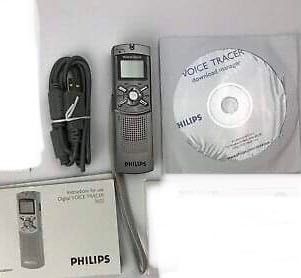 Gravador de voz Voice tracer 7655 philips