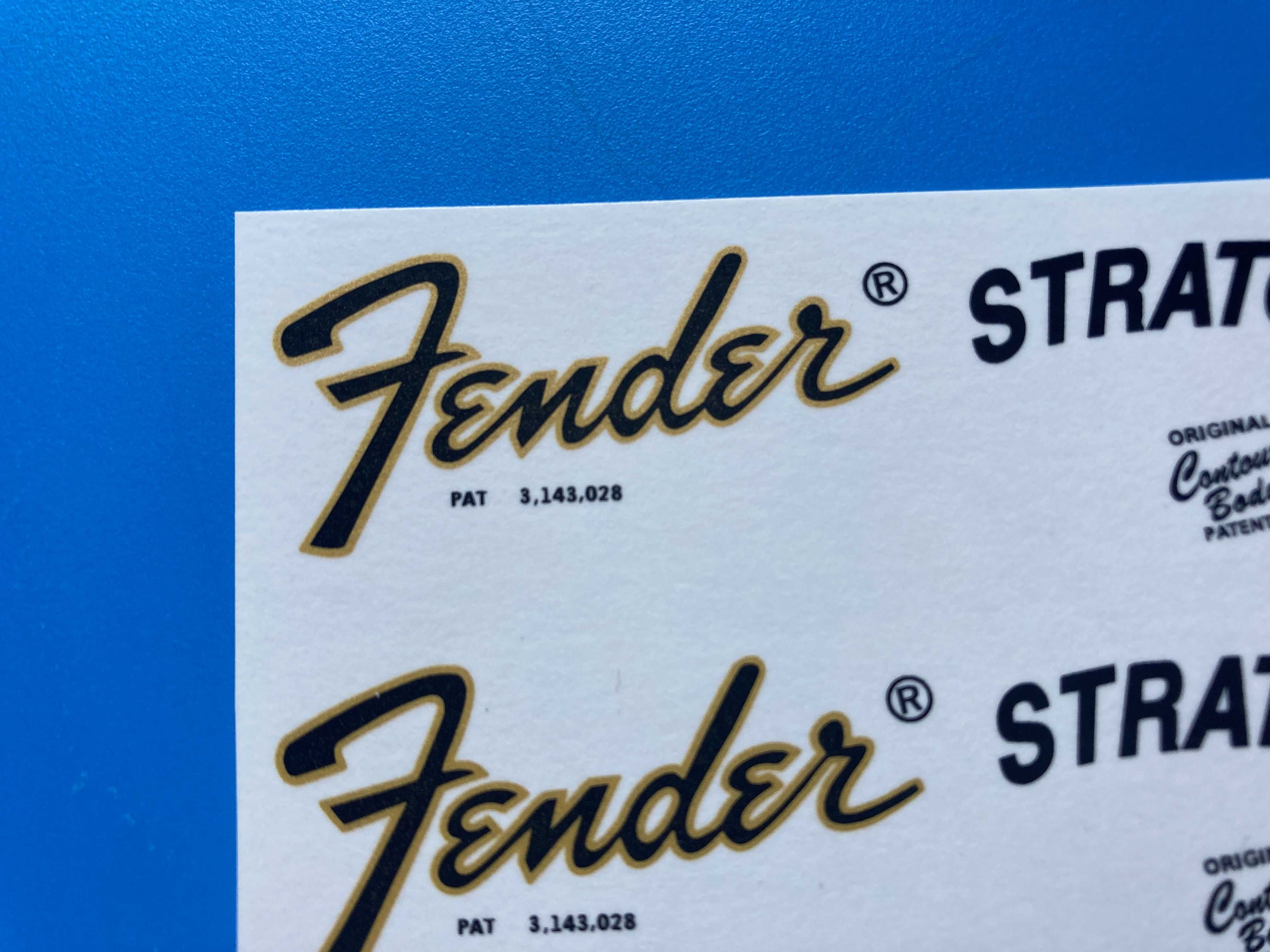 Gitara Fender Stratocaster Logo