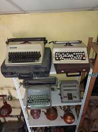Máquina de escrever antiga vintage