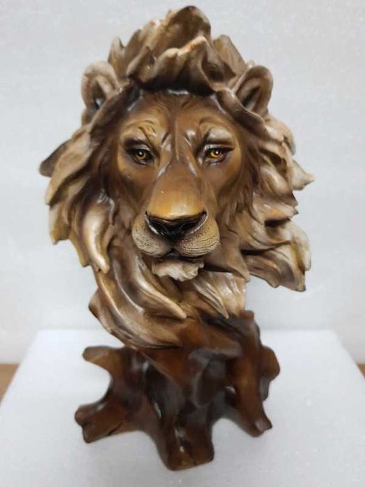 Estatueta Leão em Marfinite