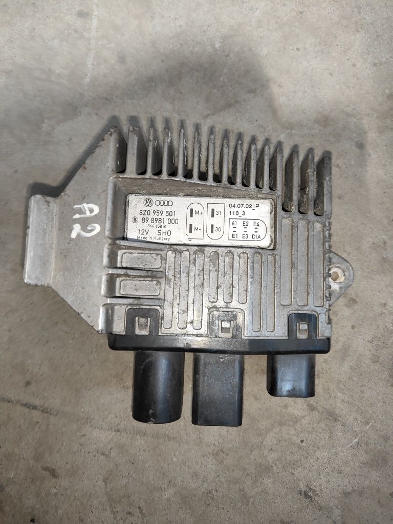 Audi A2 moduł sterownik wentylatora 8Z0.959.501 i inne