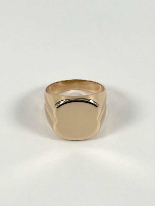 Złoty sygnet rozmiar 20