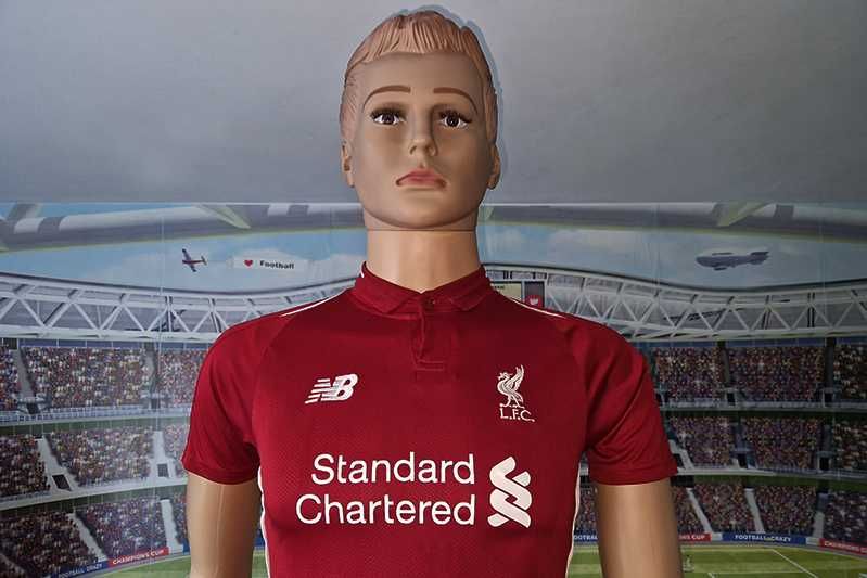 Liverpool F.C. New Balance NBDry 2018-19 home #11 Salah size: XS-28