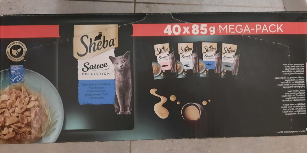 Karma dla kota Sheba