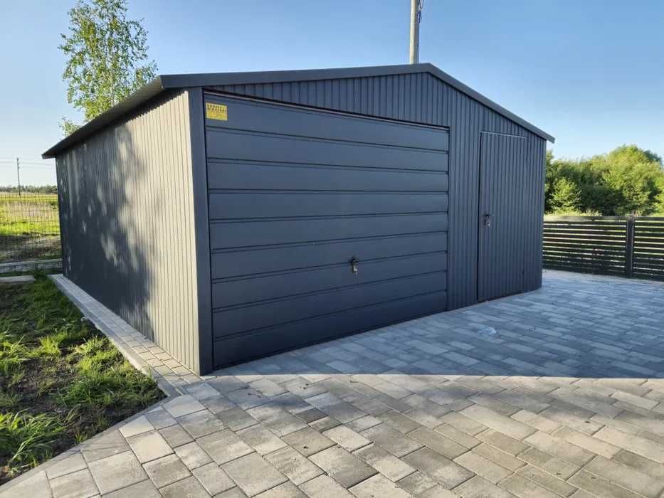 Garaż blaszany 5x5