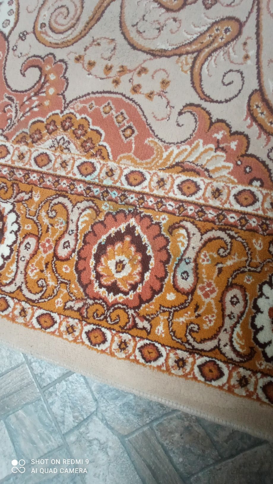 Dywan brązowo beżowy 3,42/250