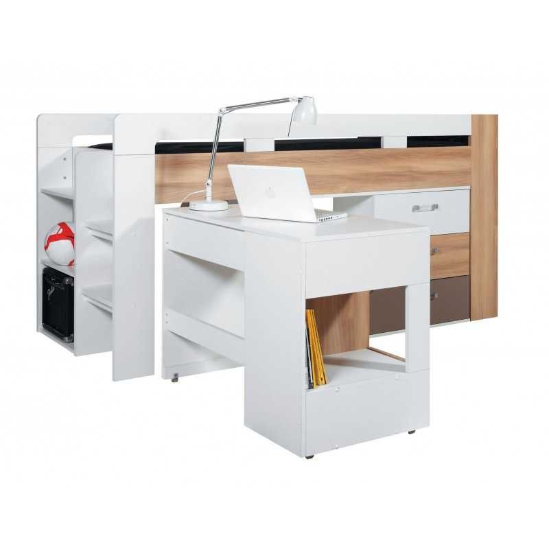 Łóżko 90x200 z biurkiem