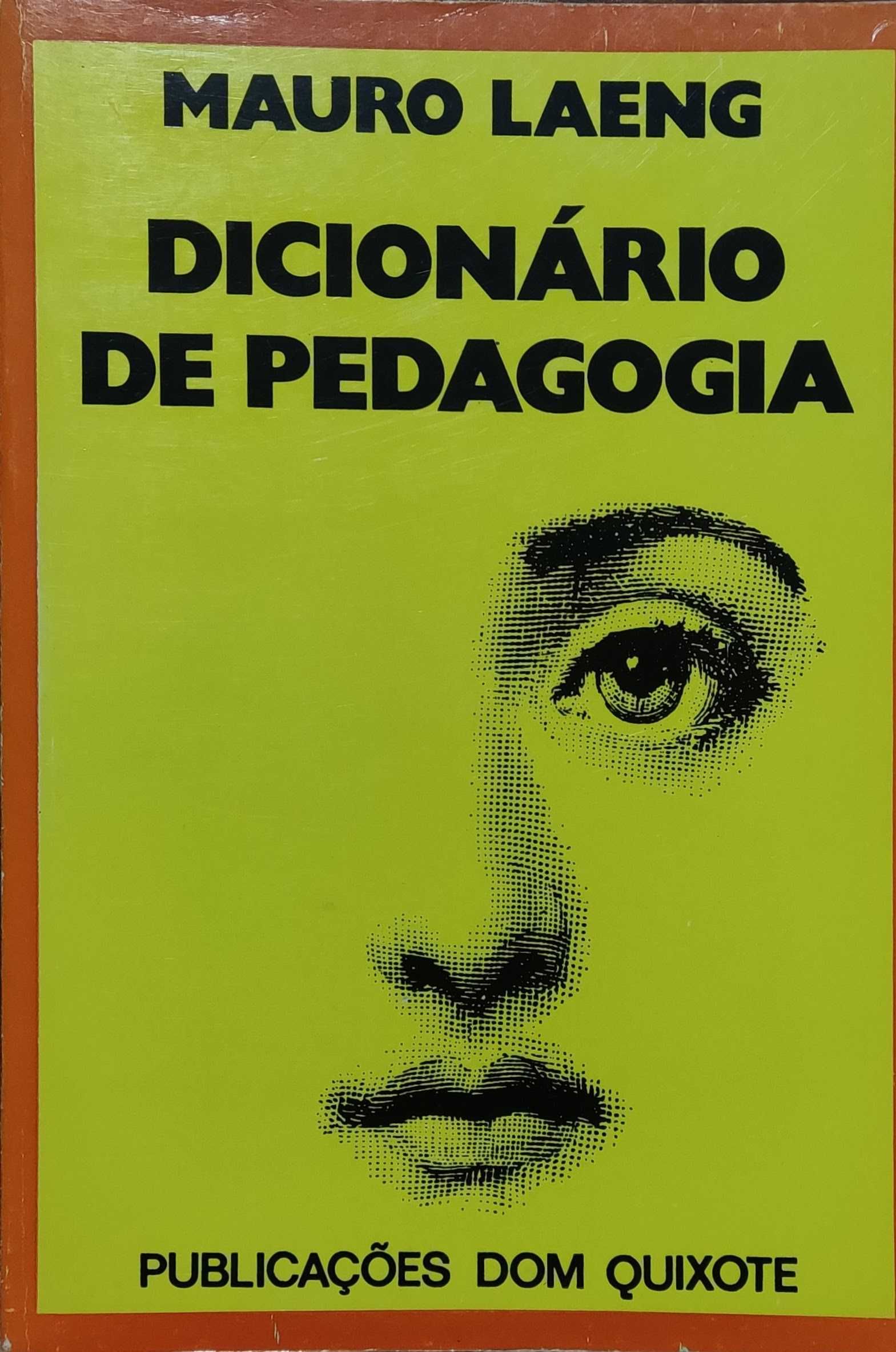 Livro "Dicionário de Pedagogia" de Mauro Laeng