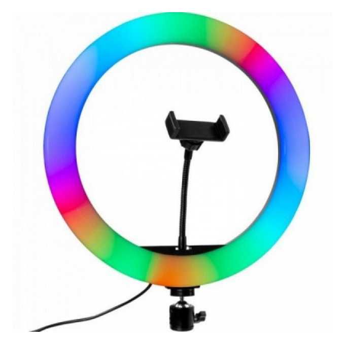 Кільцева світлодіодна лампа RGB LED RING MJ26 26 см