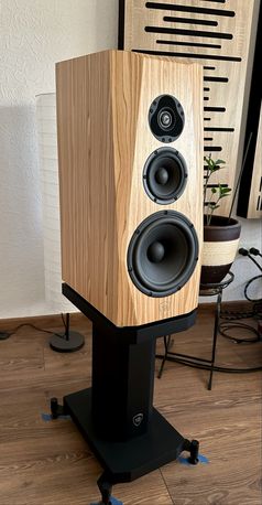 Kolumny YB Audio Zephyr Monitor S, standy, Scan Speak, Sb Acoustics