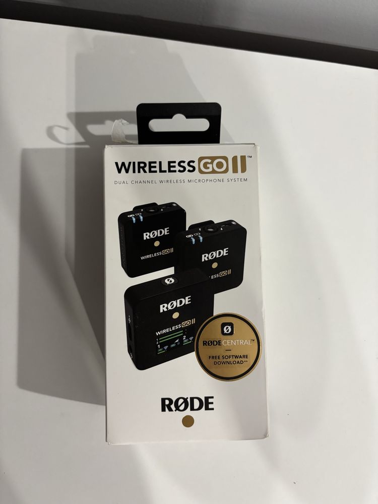 Bezprzewodowy system mikrofonowy Rode Wireless Go II