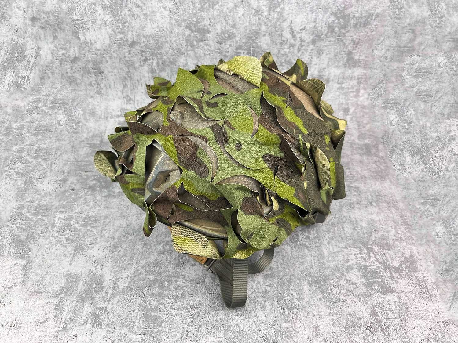 Pokrowiec na hełm FAST kamuflaż Multicam Tropic cover kamo siatka asg