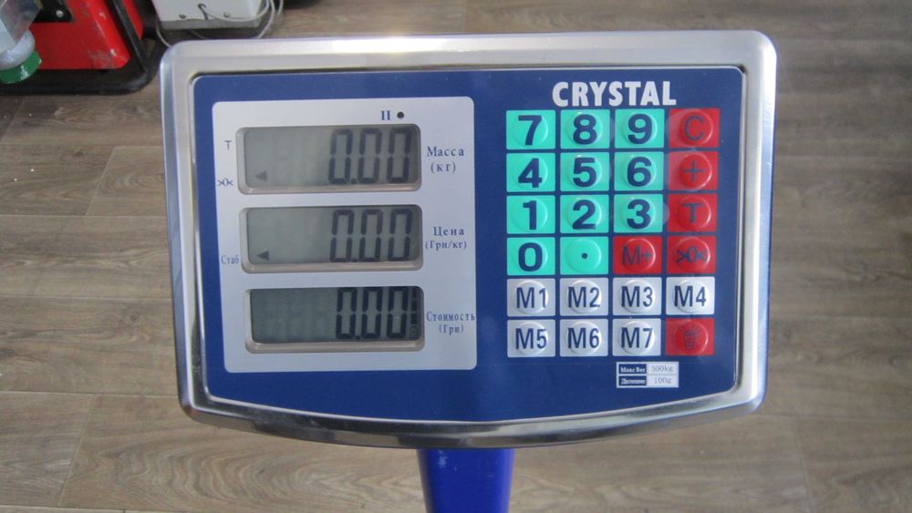 Весы платформенные товарные электронные