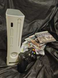 Xbox 360 fat + игры