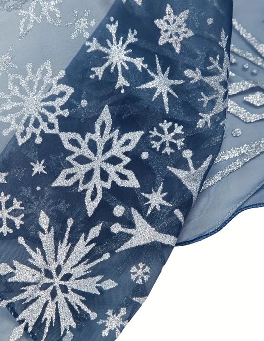 Kostium przebranie strój dziewczynka ELSA Elza Kraina Lodu 100 3-4 lat