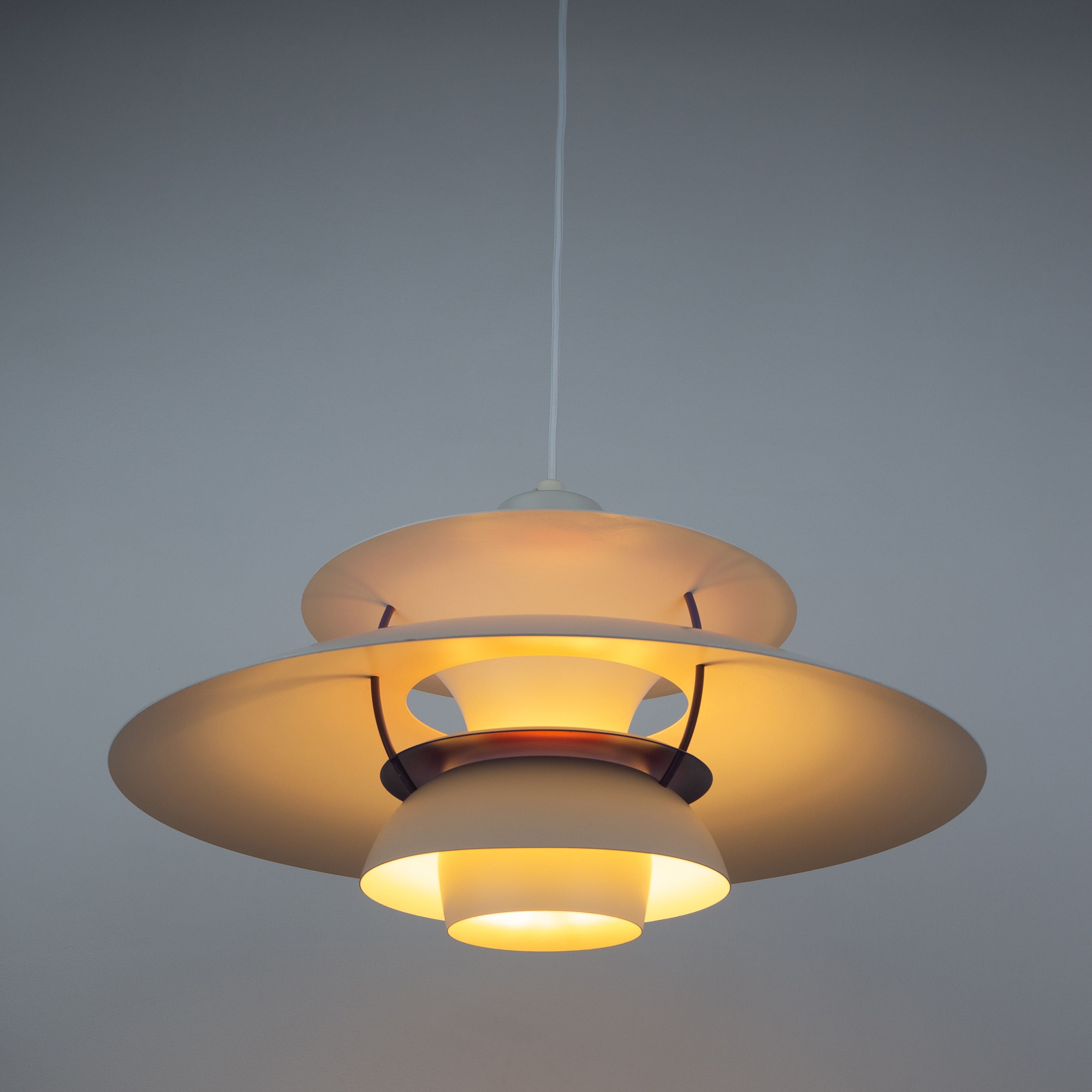 -15% Duńska lampa PH 5 proj. Poul Henningsen, Louis Poulsen, 1958