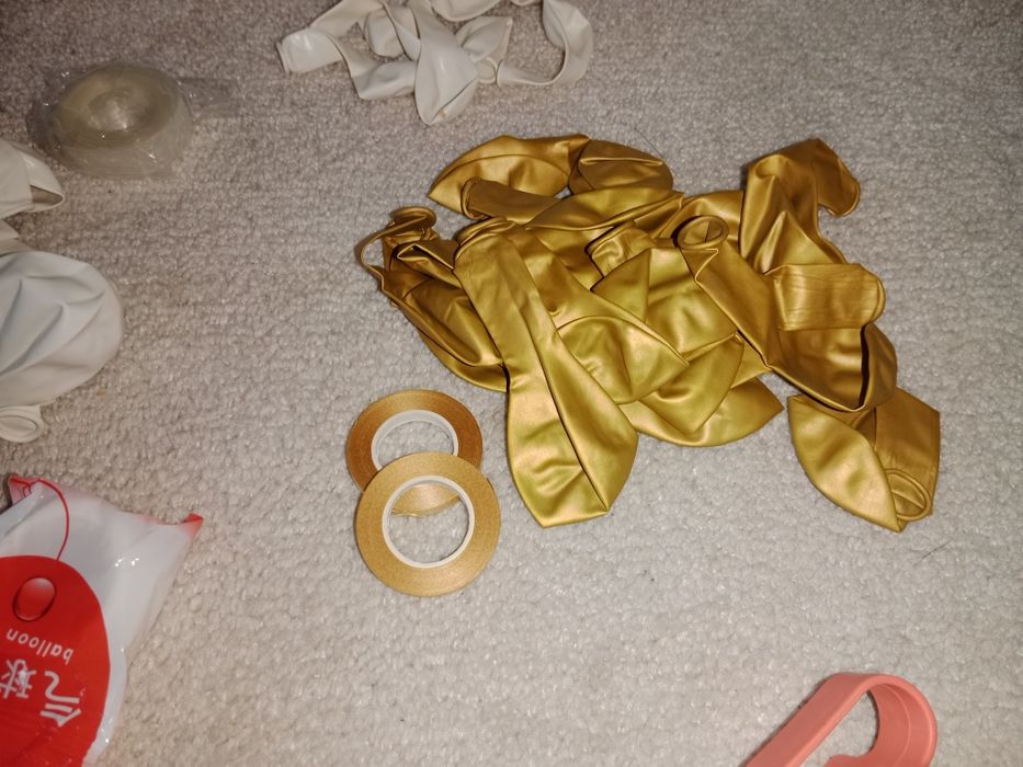 Girlandyna z balonów na przyjęcie wesele