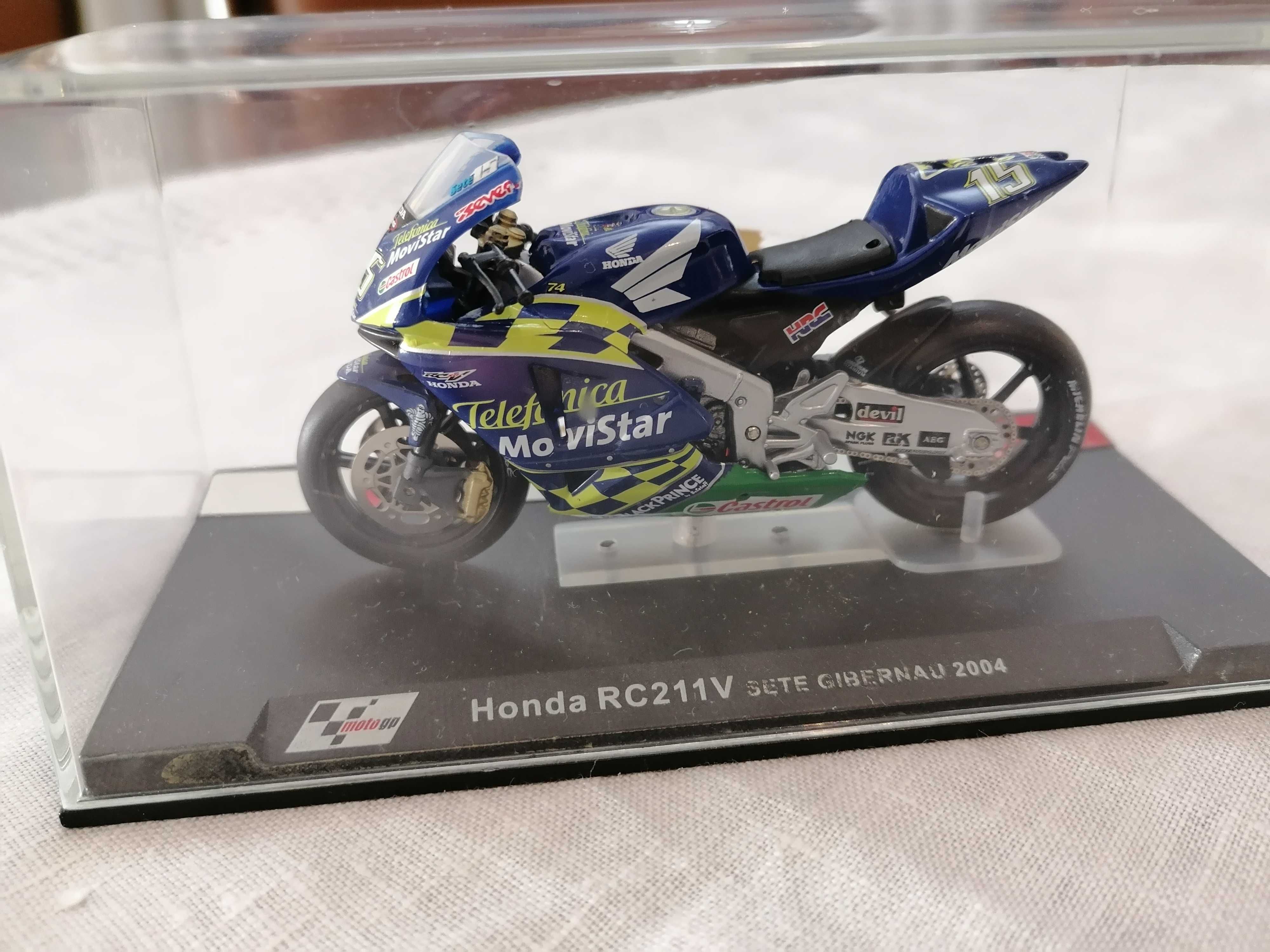 Miniatura de mota Honda RC211V