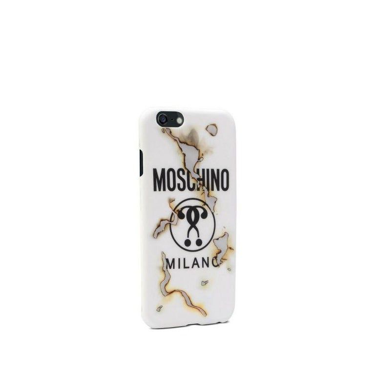 Moschino Jeremy Scott Burnt Effect Smoke Fashion Case Iphone 6 / 6S