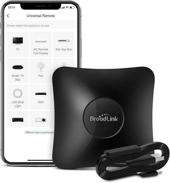 Uniwersalny Pilot Sterujący Inteligentny Dom BroadLink RM4 Pro IR 729