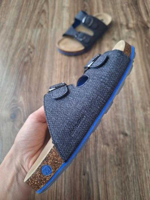 Ортопедичні шльопанці шльопки на корковій підошві від elephanten