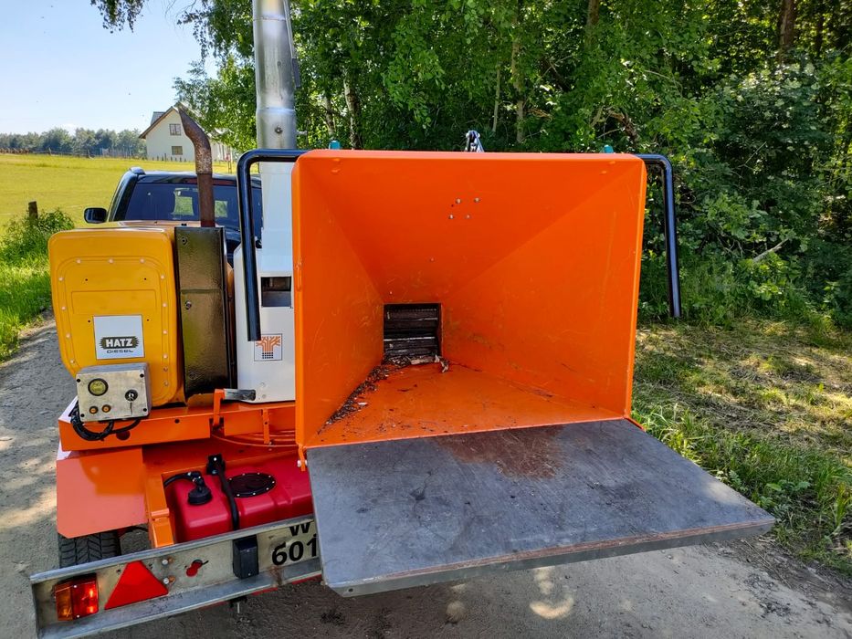 Profesjonalny Rębak do drewna gałęzi rozdrabniacz wynajem wypożyczalni