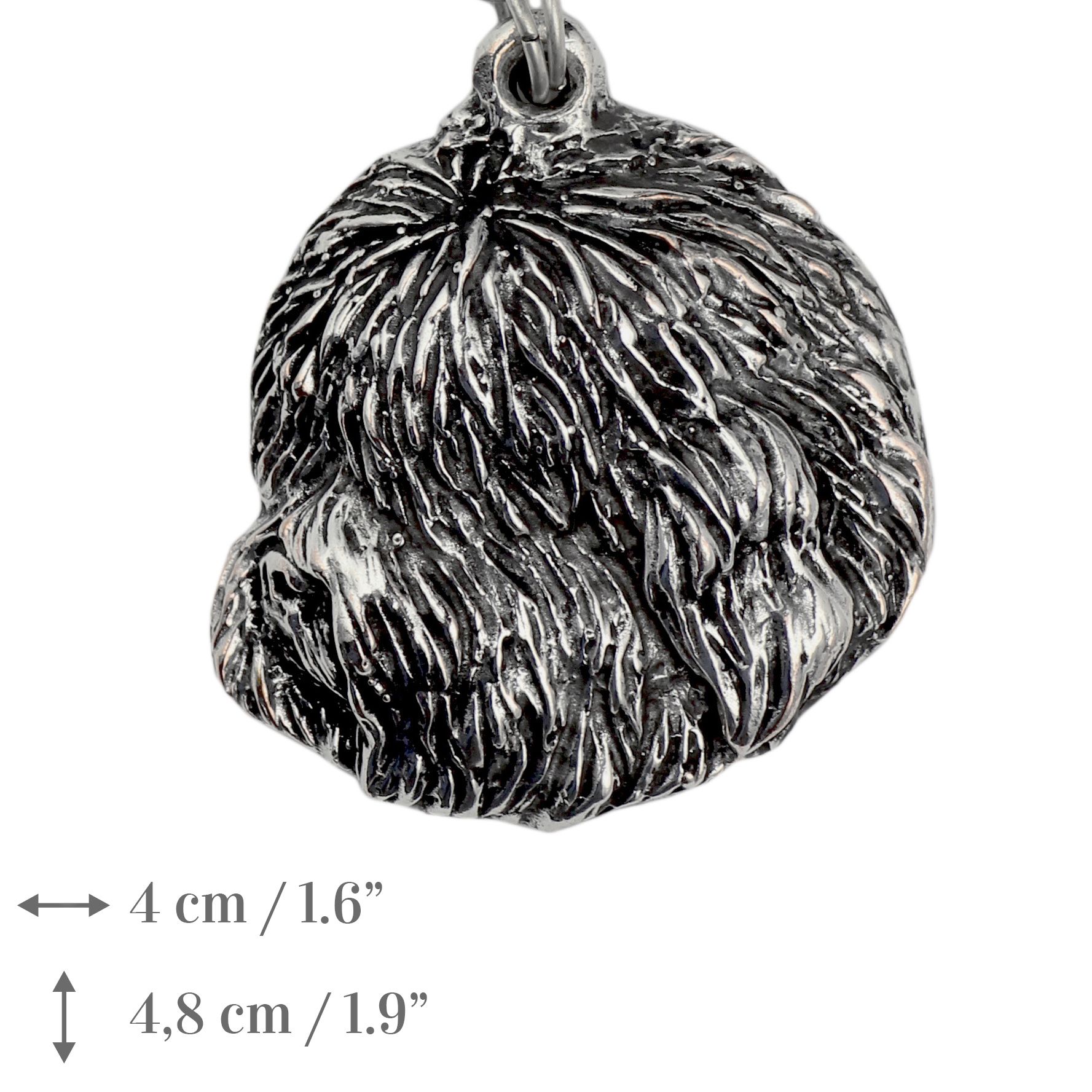 Owczarek staroangielski Bobtail naszyjnik na lince Art-Dog