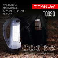 Портативний фонарь із сонячною БАТАРЕЄЮ TITANUM TLF-T09SO