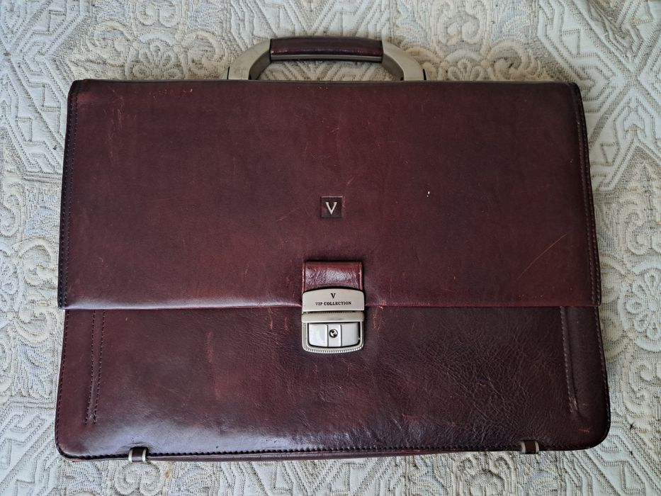 Портфель чоловічий шкіряний. Італія.