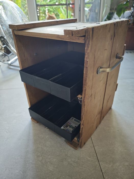 organizer na karty tcg domowej roboty