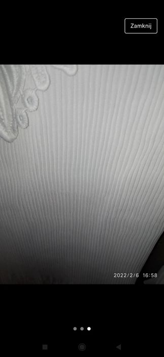 Bluzka plisowana z koronką