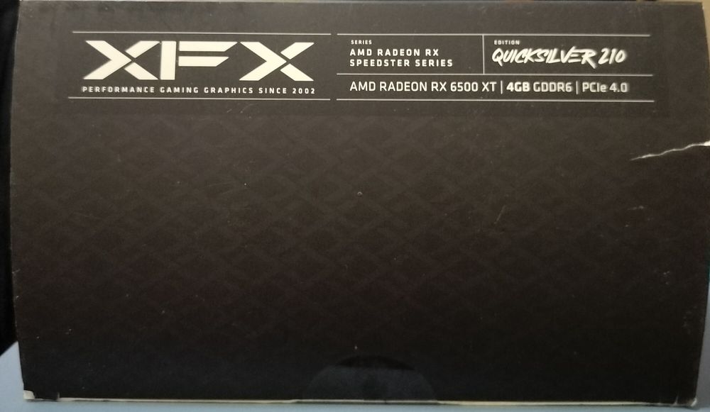 AMD Radeon RX 6500 XT 4gb Speedster series. Тільки ПО МІСТУ